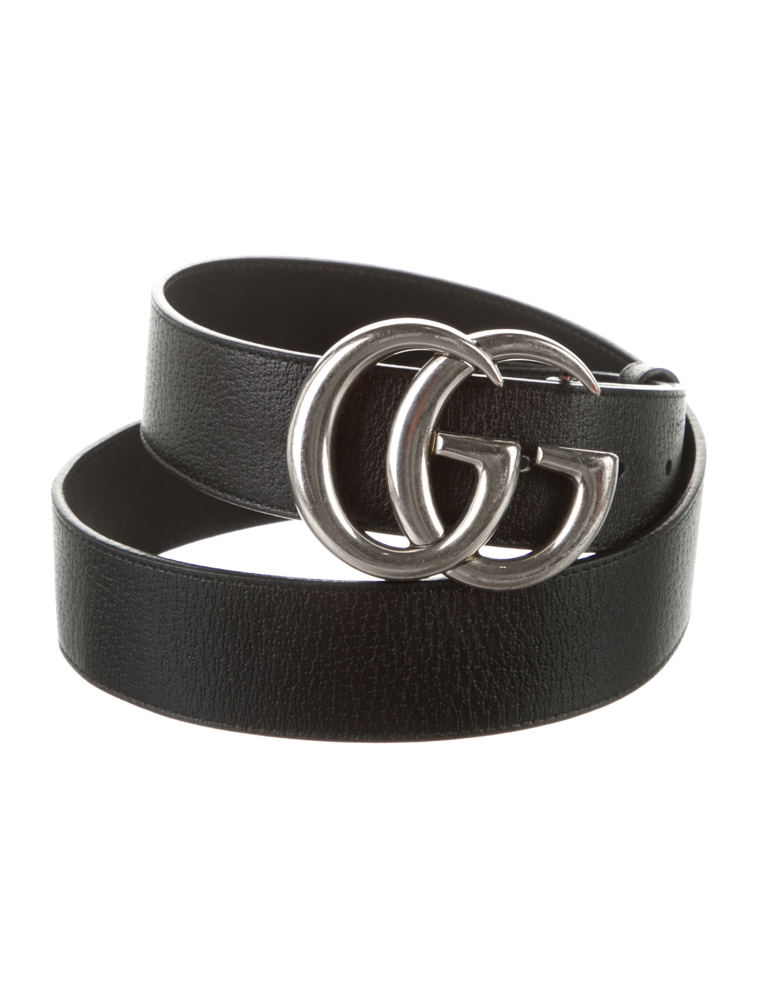 Gucci Interlocking G Logo Leather Belt