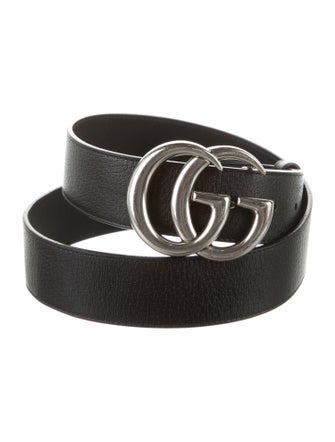Gucci Interlocking G Logo Leather Belt