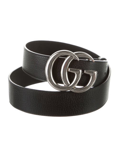 Gucci Interlocking G Logo Leather Belt