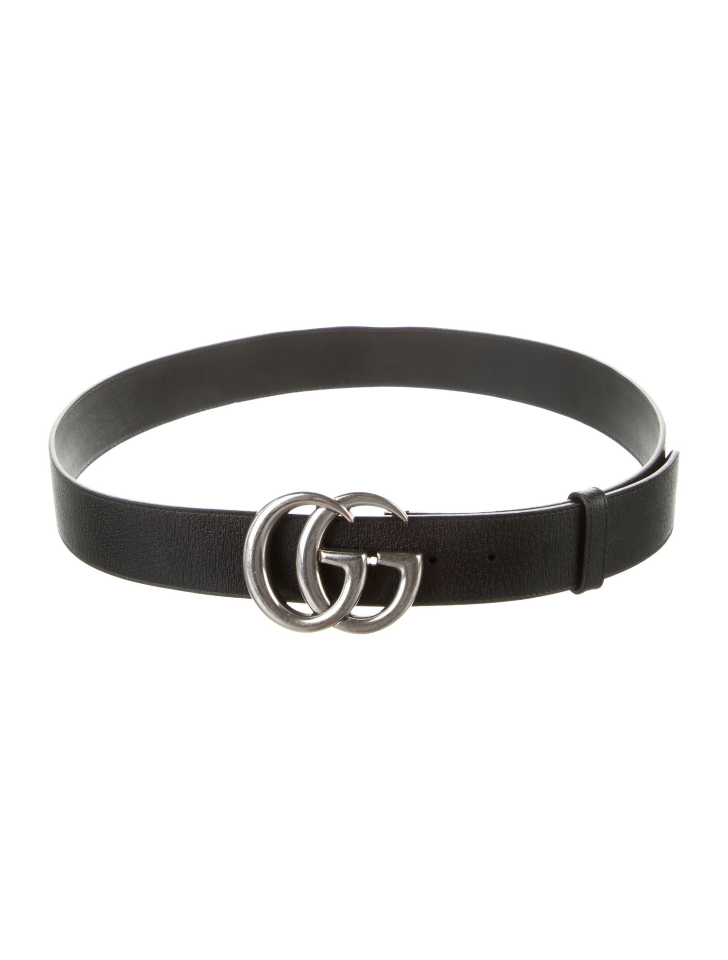 Gucci Interlocking G Logo Leather Belt