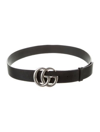 Gucci Interlocking G Logo Leather Belt