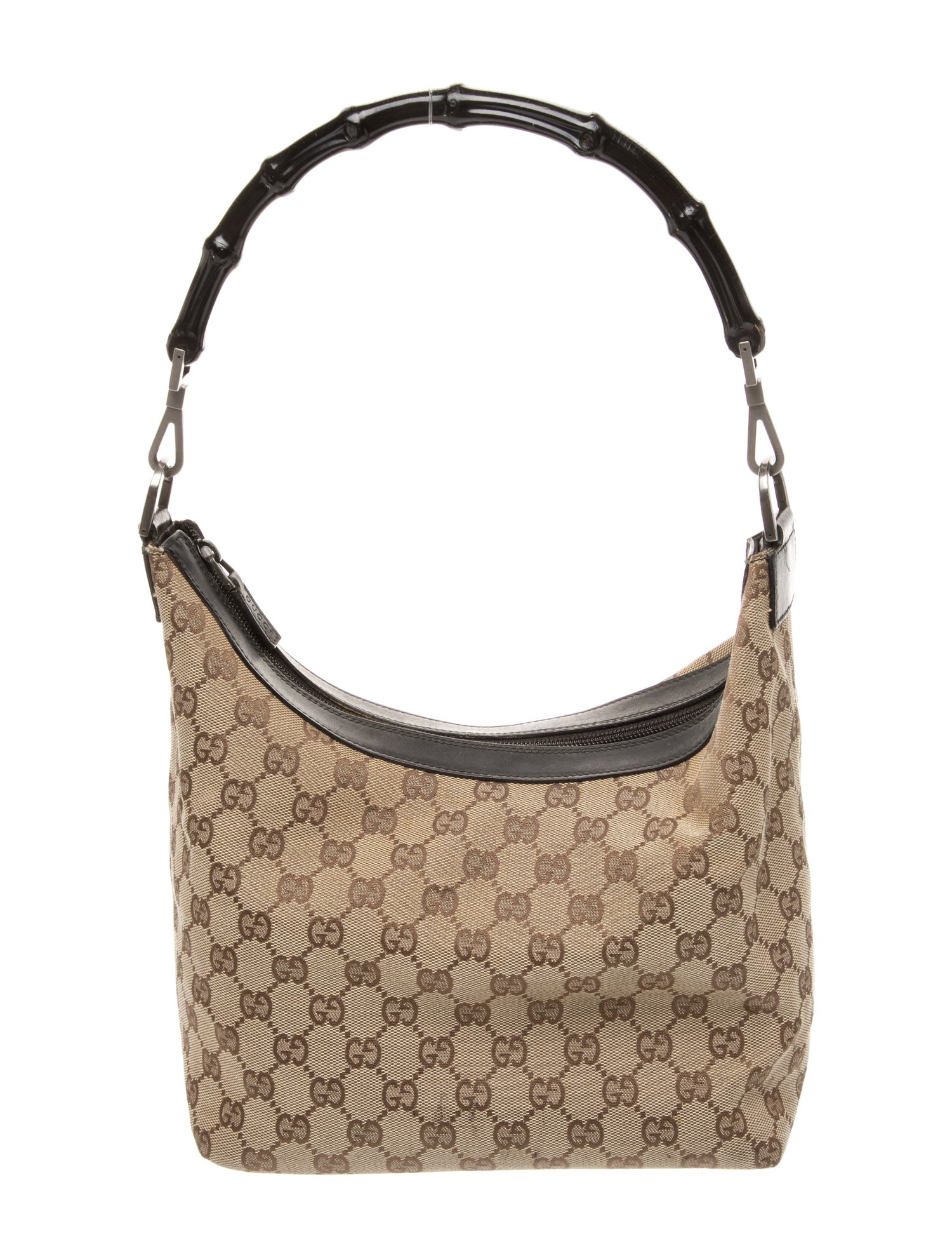 Gucci GG Canvas Shoulder Bag Vintage