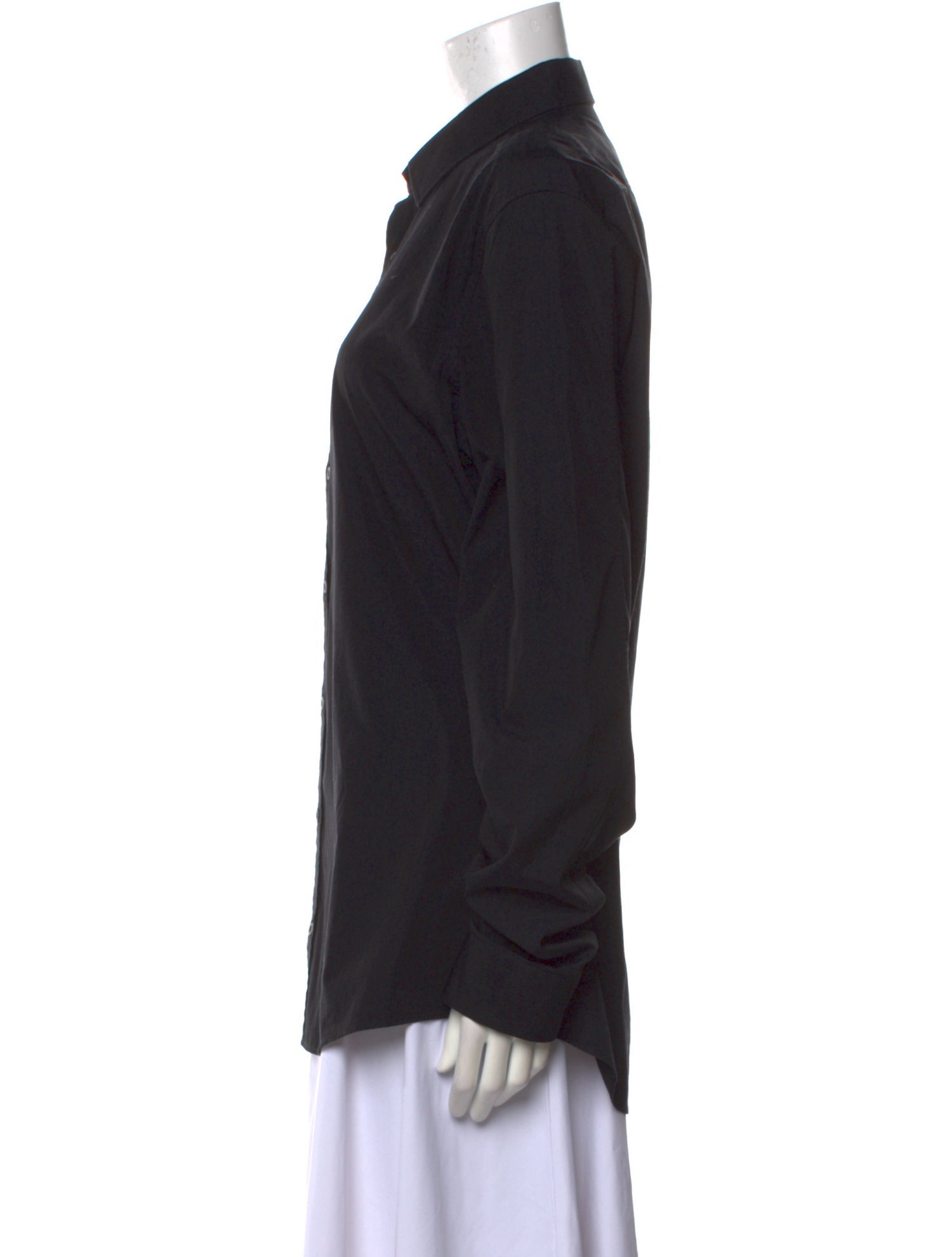 Gucci Long Sleeve Button-Up Top