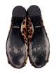 Gucci Ponyhair Animal Print Ballet Flats