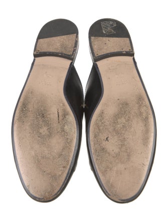 Gucci Horsebit Accent Leather Mules