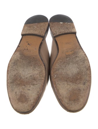 Gucci Horsebit Accent Leather Mules