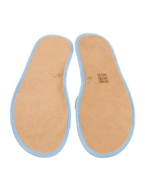 Gucci Satin Floral Print Slides