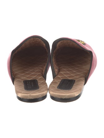 Gucci Kingsnake Velvet Mules