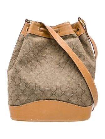 Gucci Micro GG Monogram Bucket Bag
