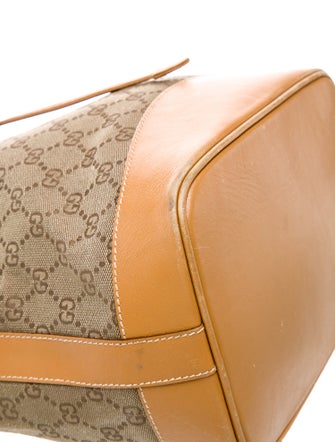 Gucci Micro GG Monogram Bucket Bag