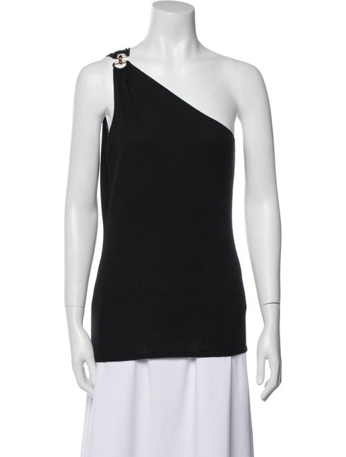 Gucci Cashmere One-Shoulder Top