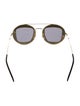 Gucci Interlocking G Logo Aviator Sunglasses