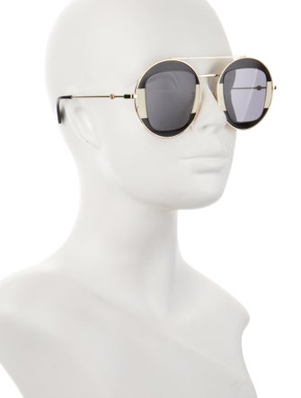 Gucci Interlocking G Logo Aviator Sunglasses