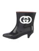 Gucci Interlocking G Logo Rubber Rain Boots