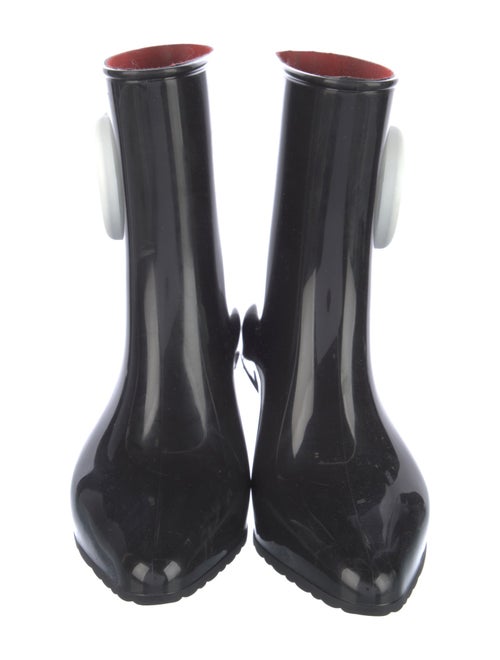 Gucci Interlocking G Logo Rubber Rain Boots