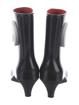 Gucci Interlocking G Logo Rubber Rain Boots