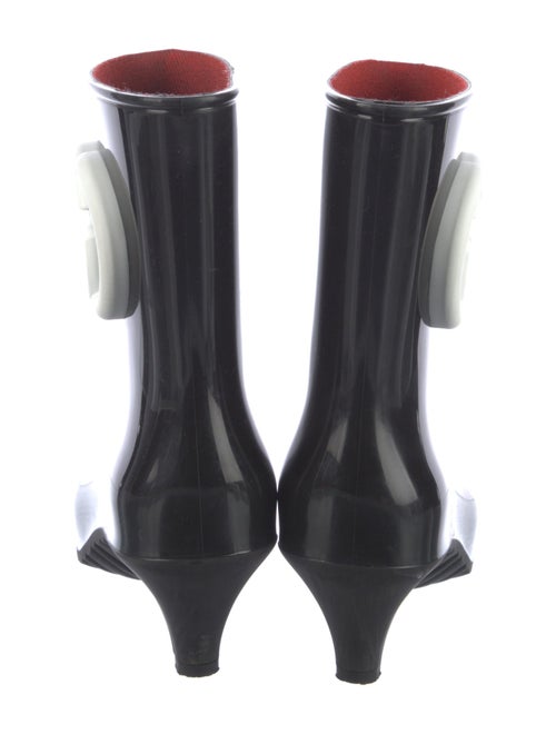 Gucci Interlocking G Logo Rubber Rain Boots