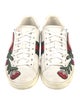 Gucci Web Accent Leather Sneakers