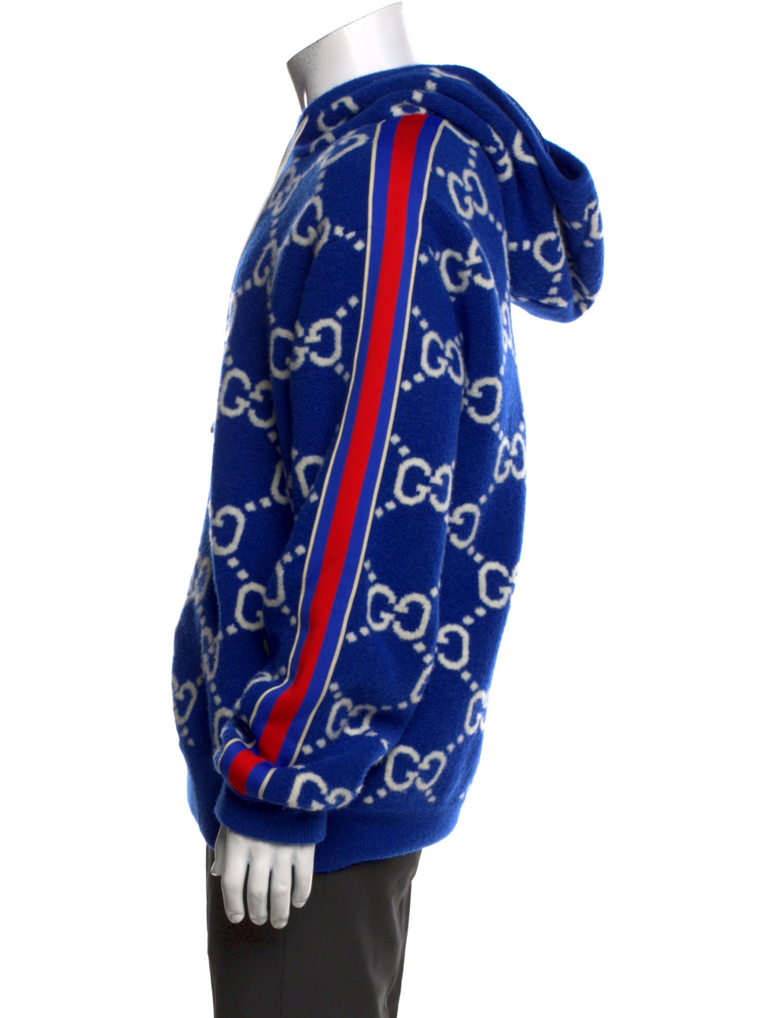 Gucci GG Logo Wool Hoodie