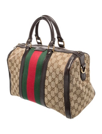Gucci GG Canvas Boston