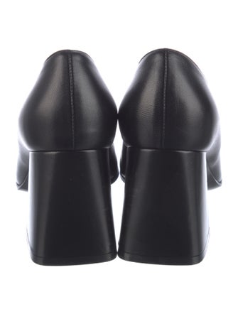 Gucci Horsebit Accent Leather Pumps