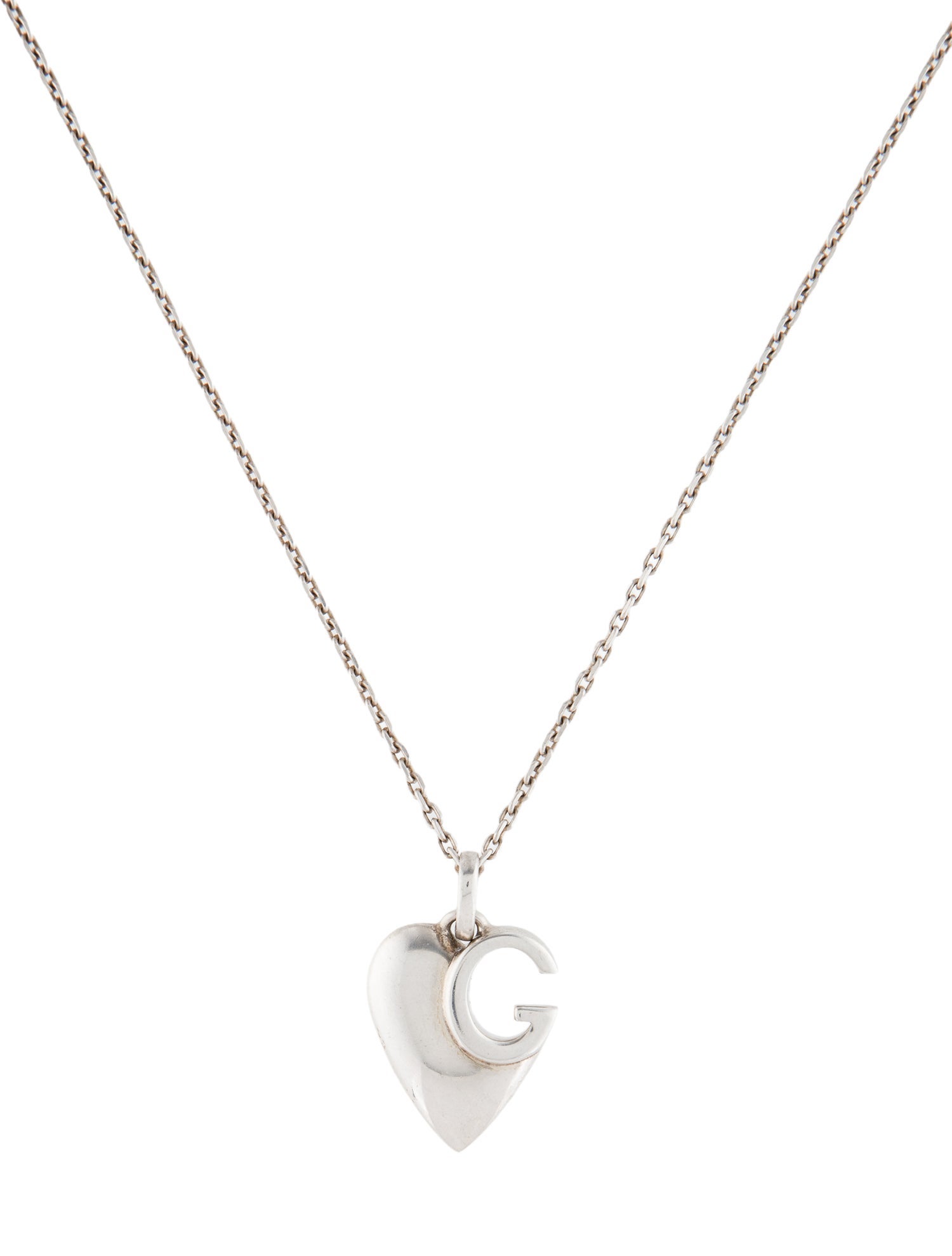 Gucci Charlotte Heart Pendant Necklace