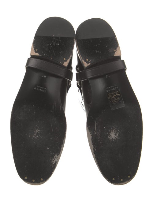 Gucci 1955 Horsebit Accent Patent Leather Riding Boots