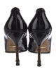 Gucci Bamboo Accent Patent Leather Pumps