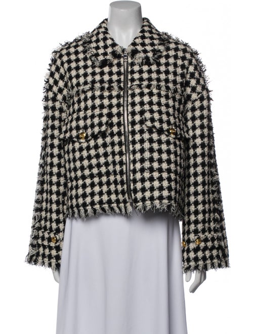Gucci 2023 Houndstooth Print Evening Jacket