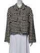 Gucci 2023 Houndstooth Print Evening Jacket
