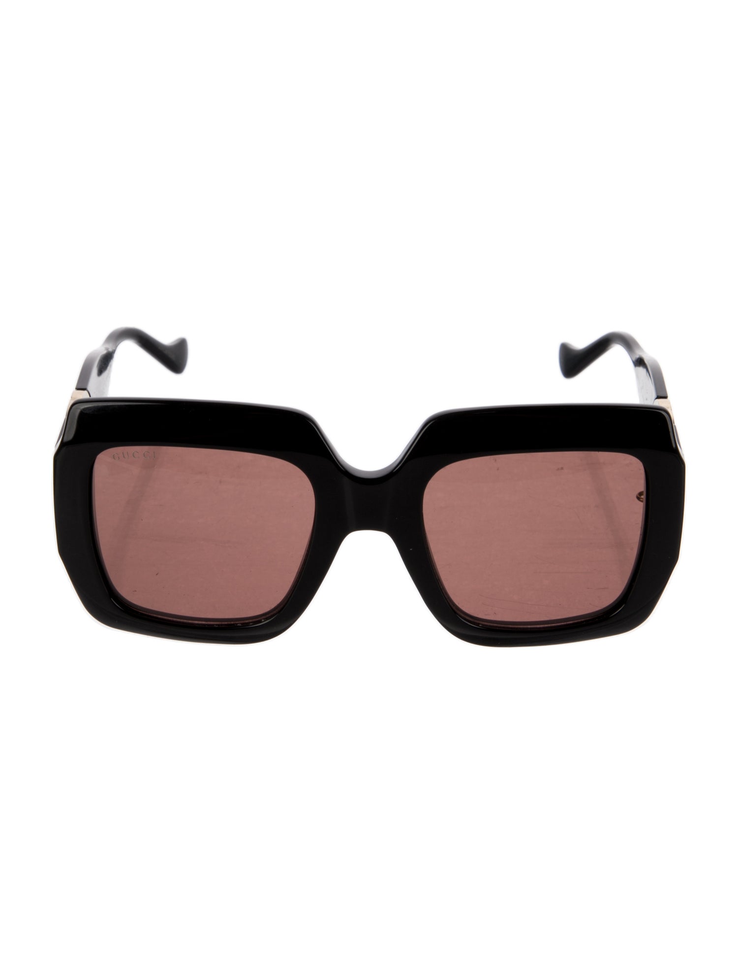 Gucci Interlocking G Logo Square Sunglasses
