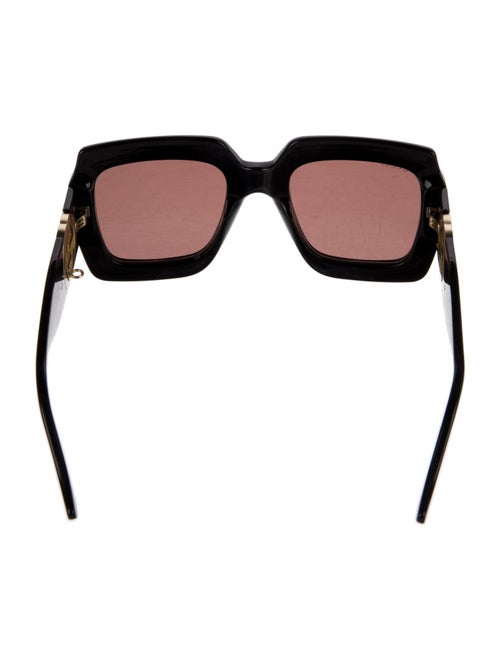 Gucci Interlocking G Logo Square Sunglasses