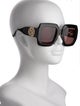 Gucci Interlocking G Logo Square Sunglasses