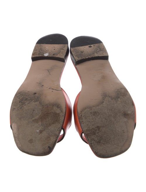 Gucci Interlocking G Logo Leather Slides