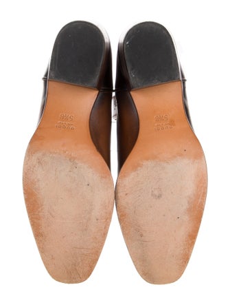 Gucci Leather Colorblock Pattern Chelsea Boots