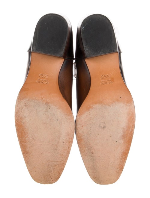 Gucci Leather Colorblock Pattern Chelsea Boots