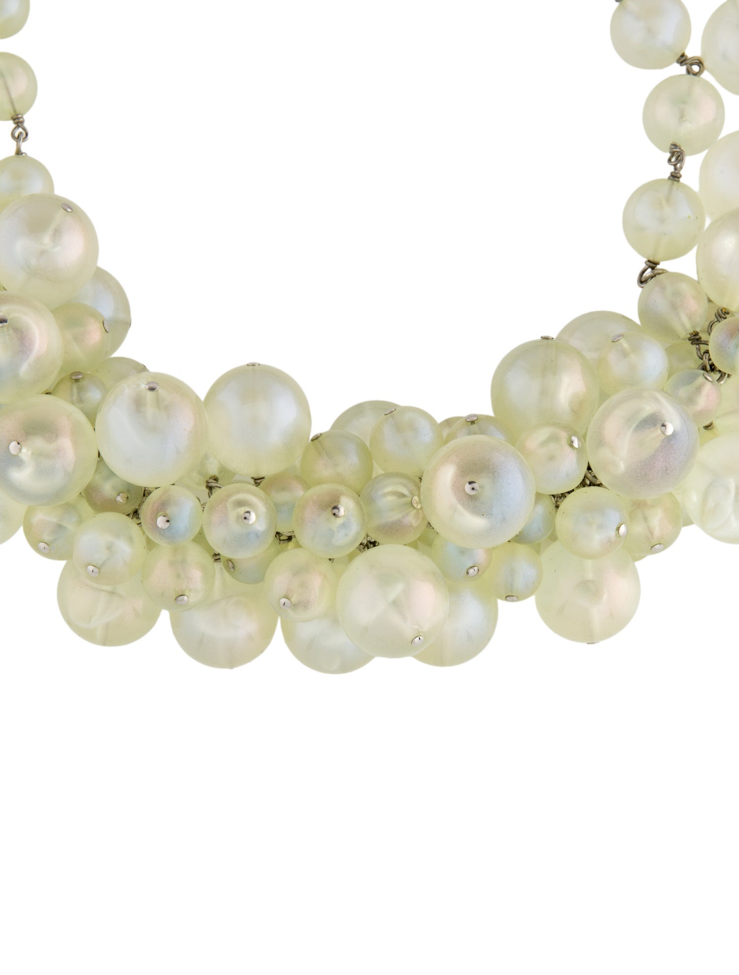 Gucci Beaded Boule Collar Necklace