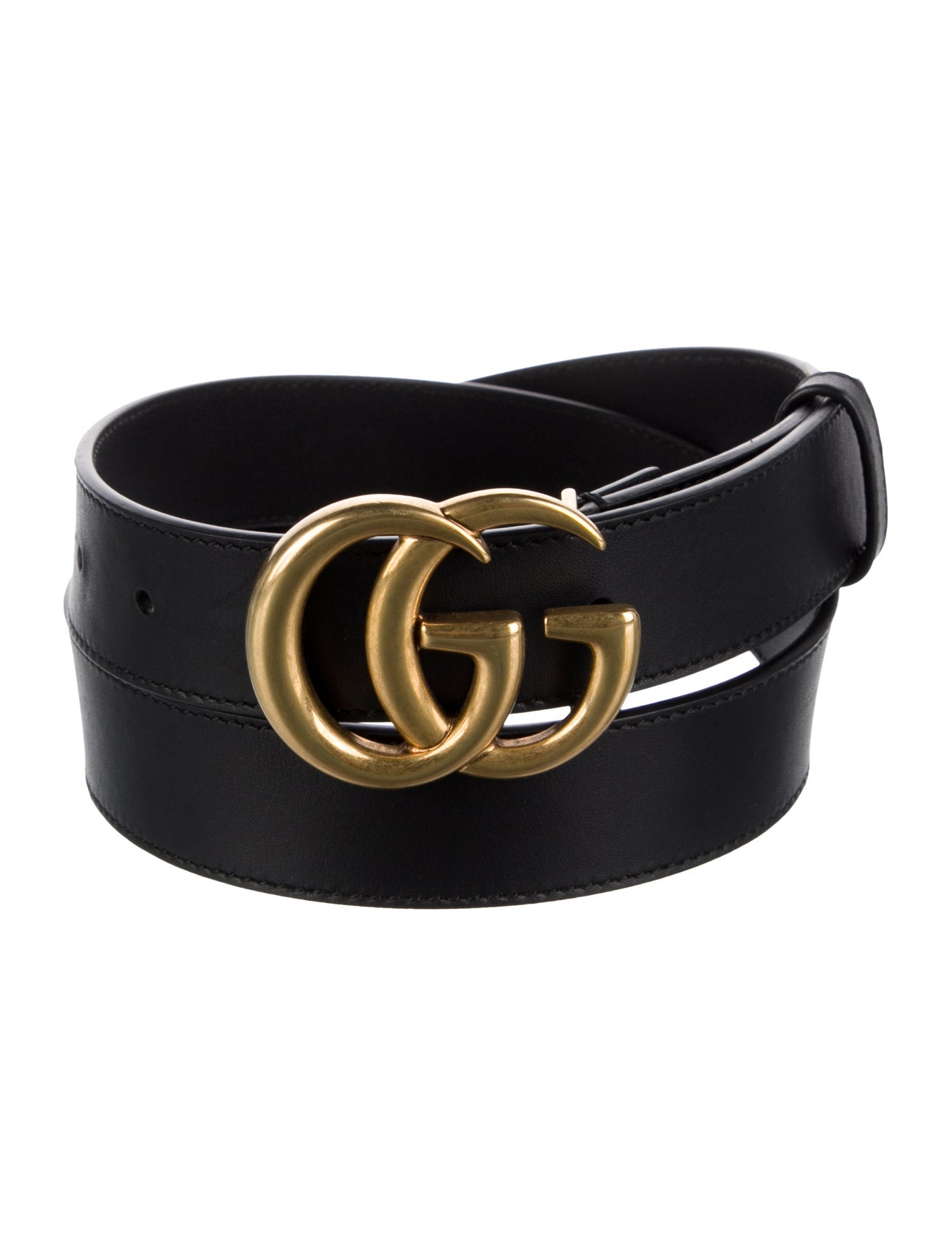 Gucci Double G Logo Wide Belt