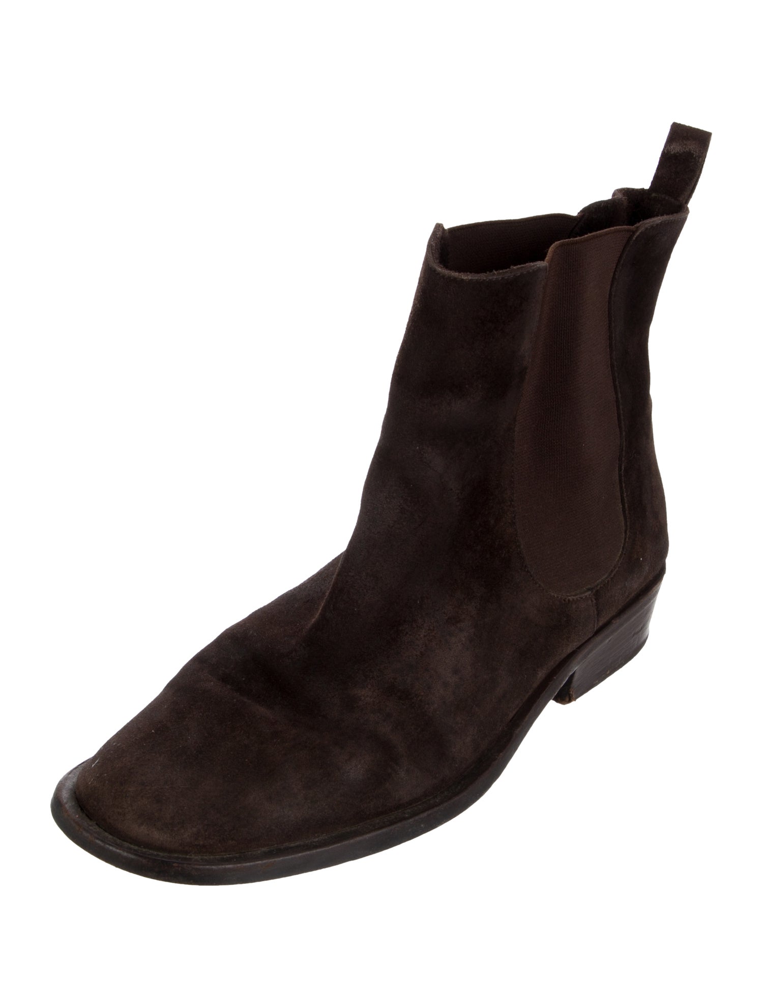 Gucci Suede Chelsea Boots