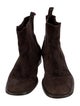 Gucci Suede Chelsea Boots