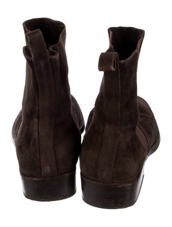 Gucci Suede Chelsea Boots