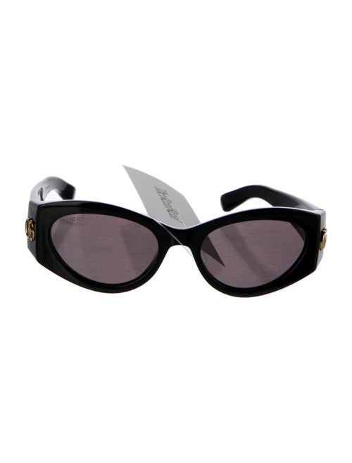 Gucci Double G Logo Oversize Sunglasses