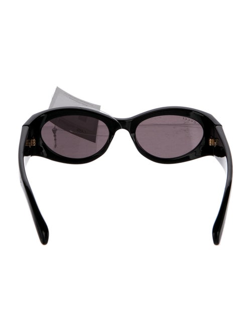 Gucci Double G Logo Oversize Sunglasses