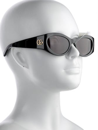 Gucci Double G Logo Oversize Sunglasses