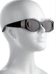 Gucci Double G Logo Oversize Sunglasses