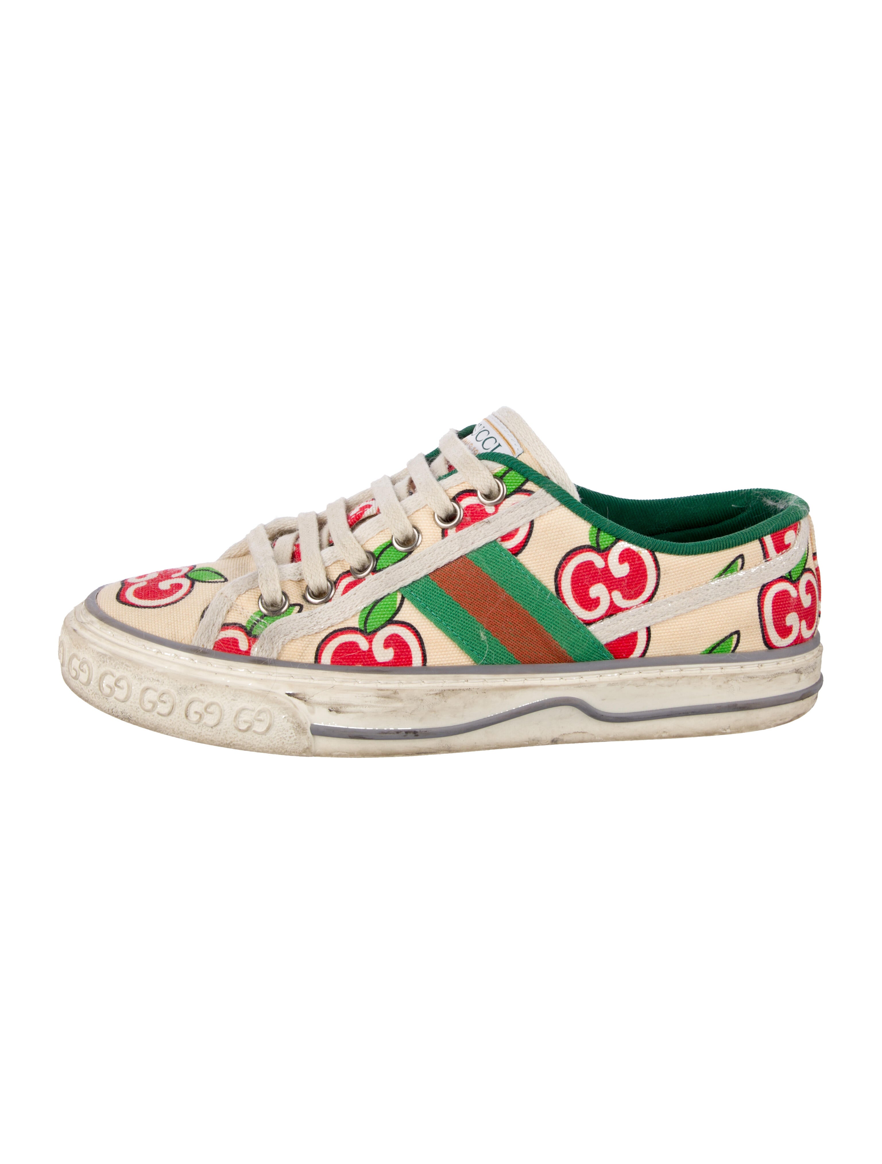 Gucci GG Logo Canvas Sneakers