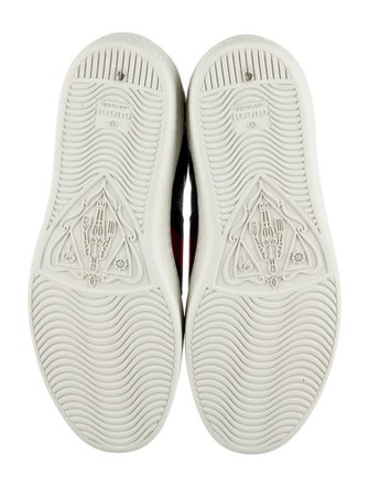 Gucci GG Supreme Leather Trim Embellishment Sneakers