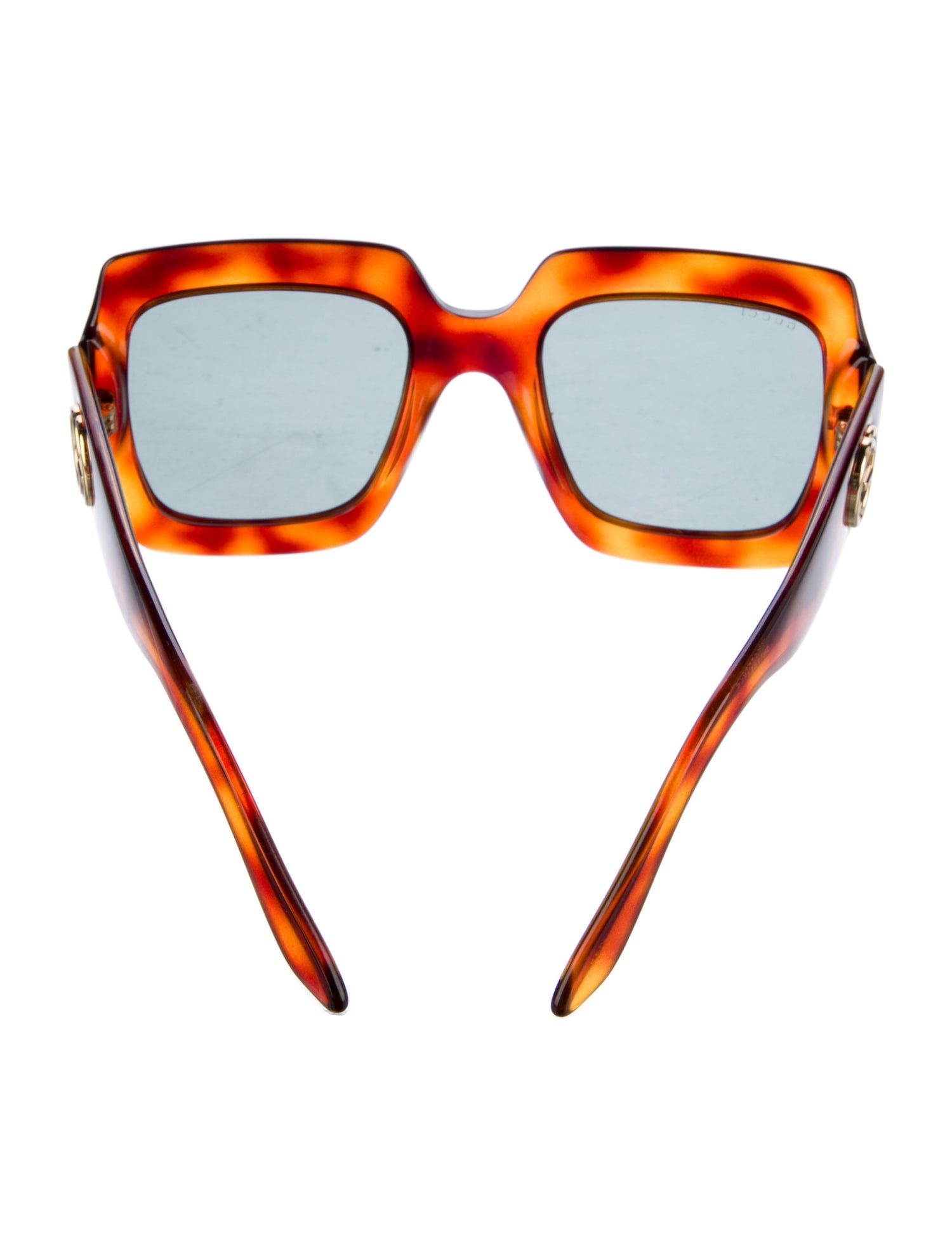 Gucci Interlocking G Logo Square Sunglasses