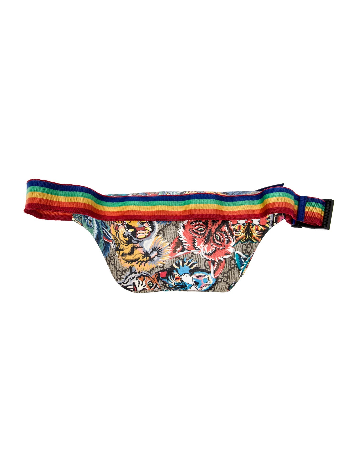 Gucci Boys' GG Supreme Tiger Waist Bag