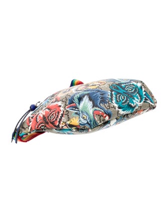 Gucci Boys' GG Supreme Tiger Waist Bag
